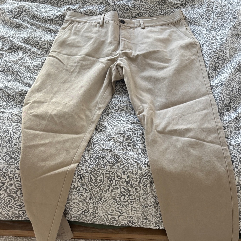 Burberry Men's Khaki Chinos